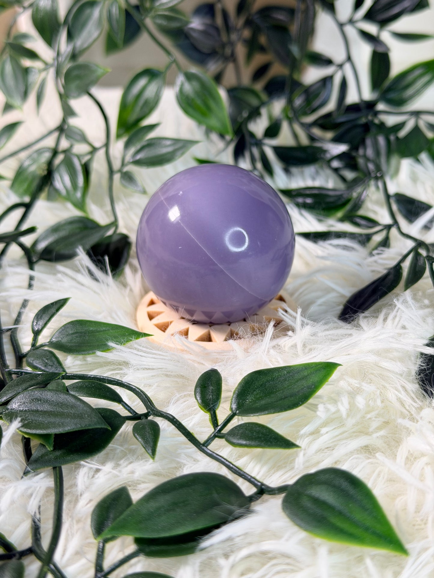 Yttrium Lavendel Fluoriet bol 67Y