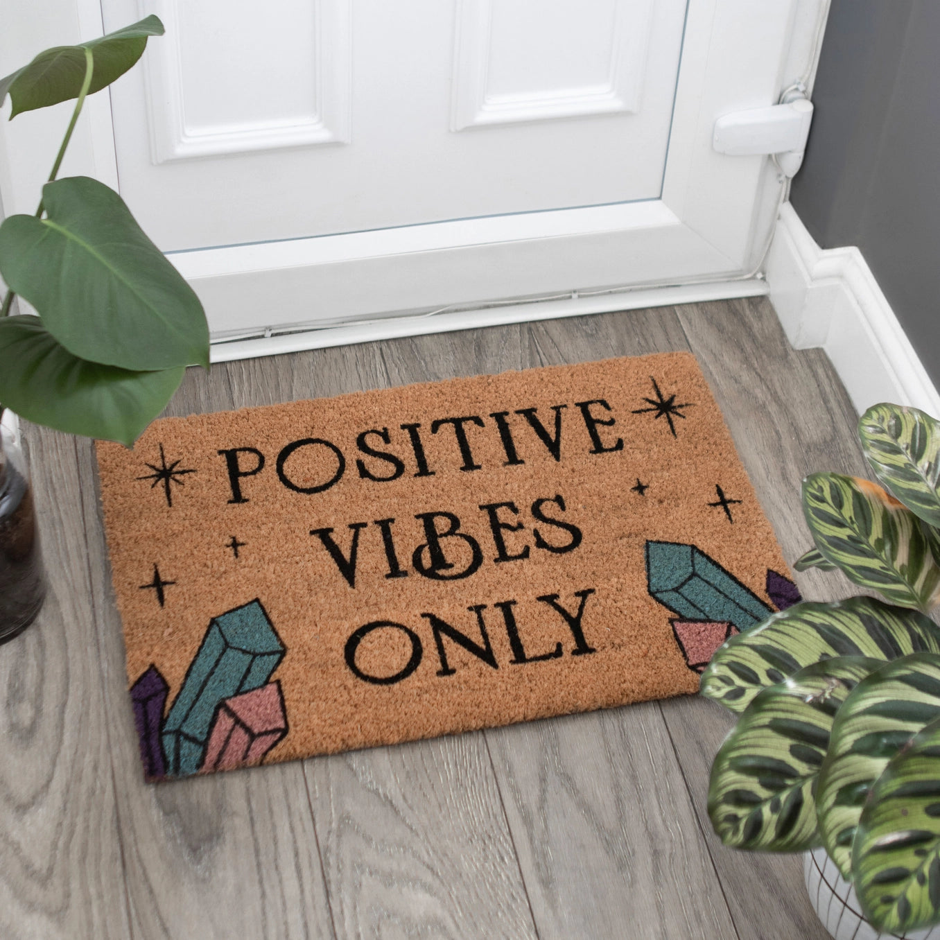 Positive vibes only deurmat