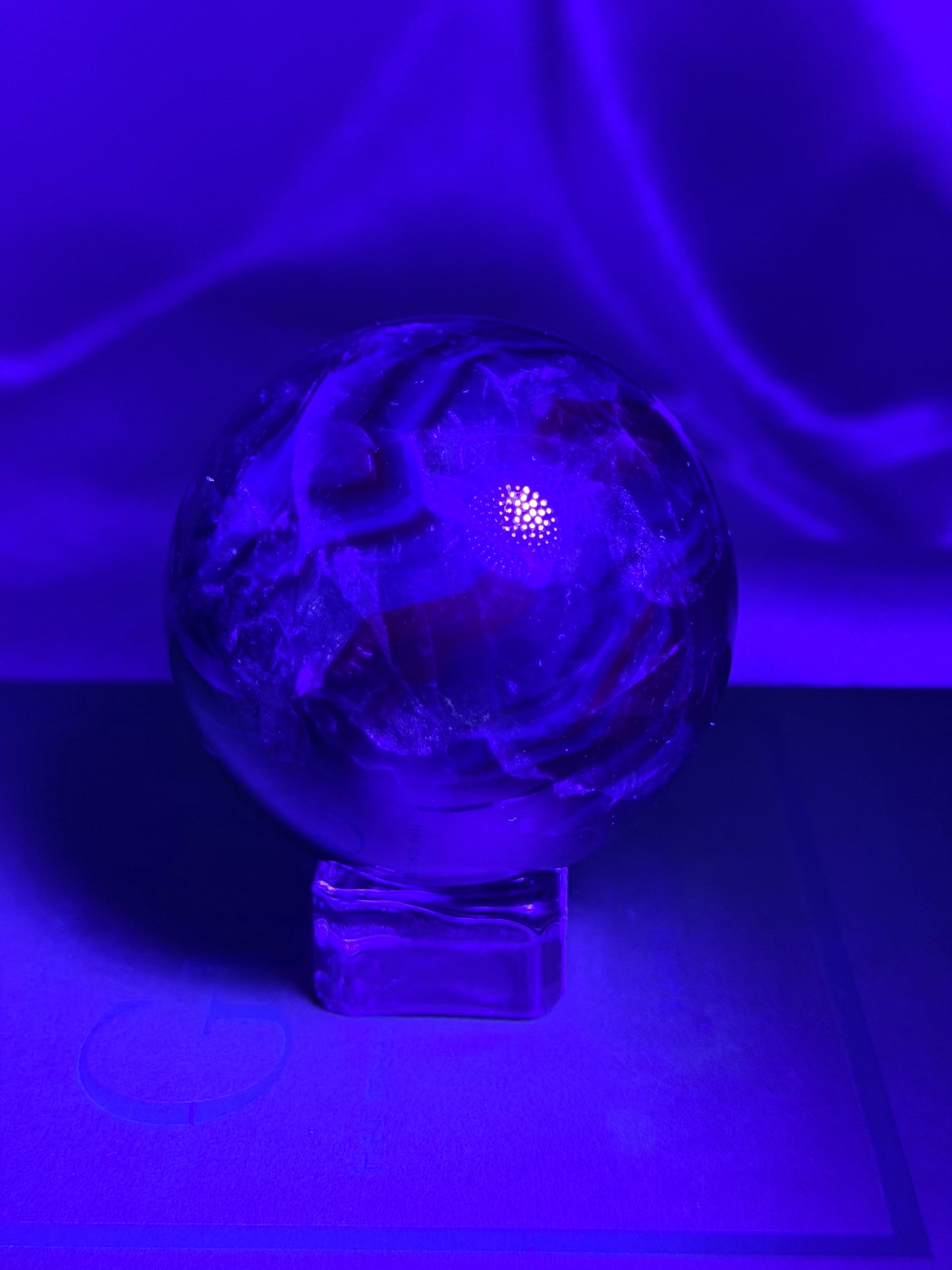 Black Rose Fluoriet bol 36R UV