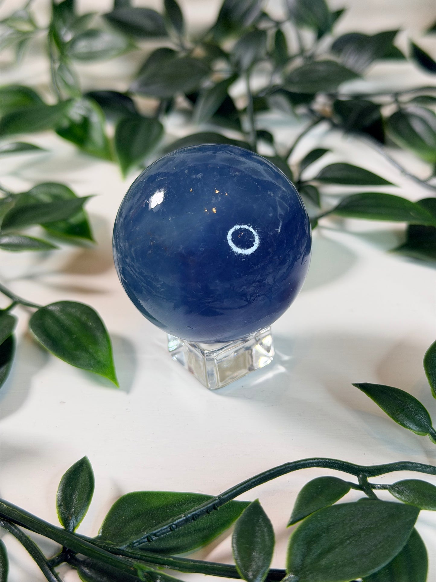 Blauwe Fluoriet bol F12