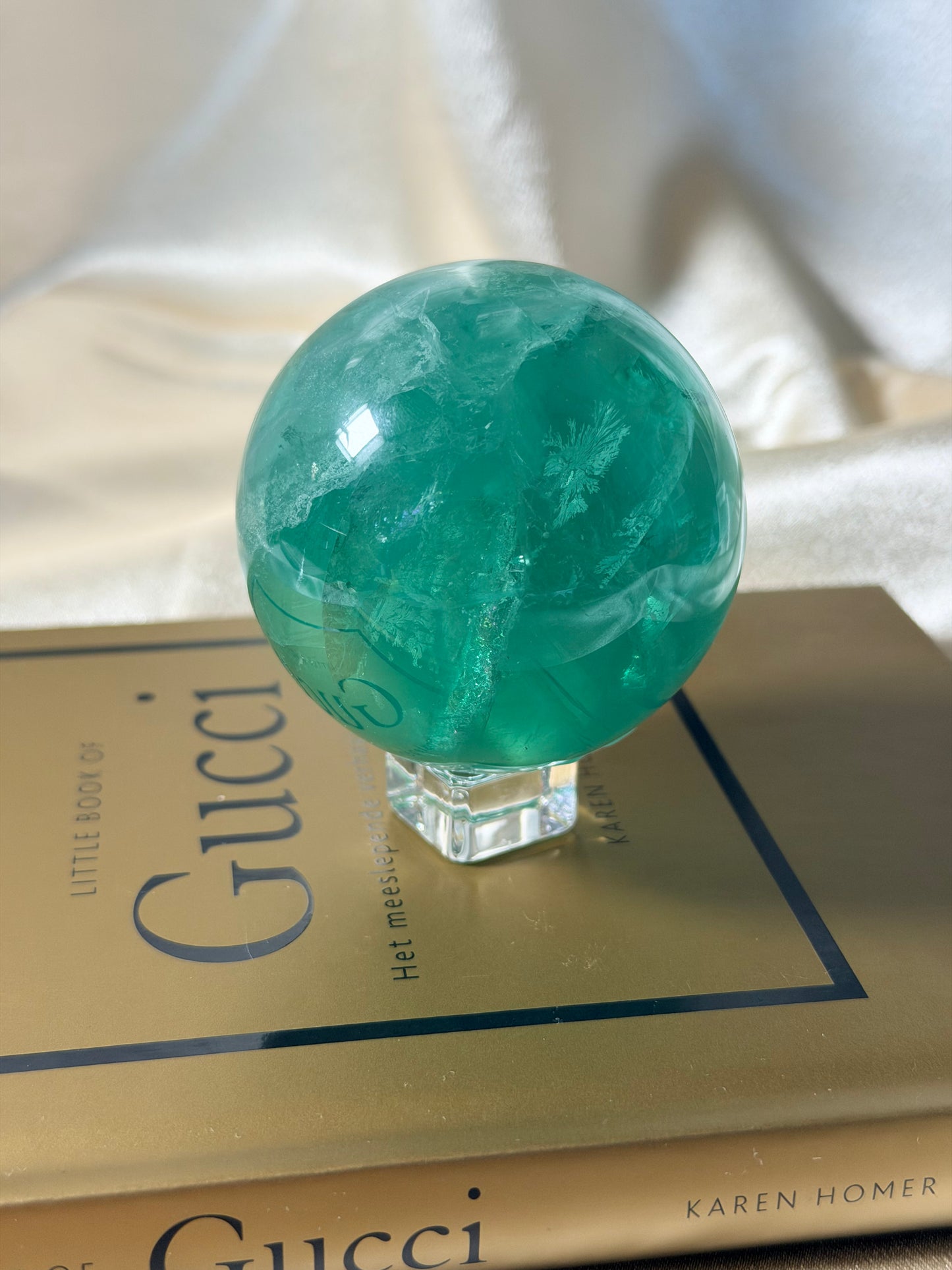 Groene Fluoriet bol 31F