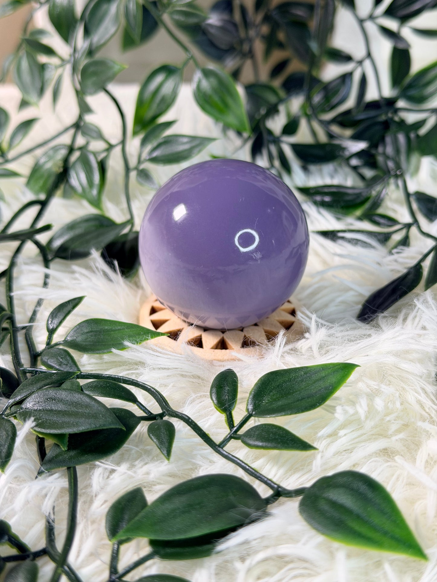 Yttrium Lavendel Fluoriet bol 76Y