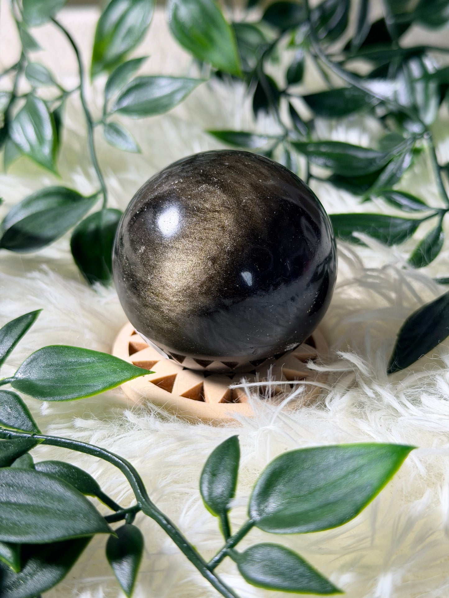 Gouden Obsidiaan bol 23A