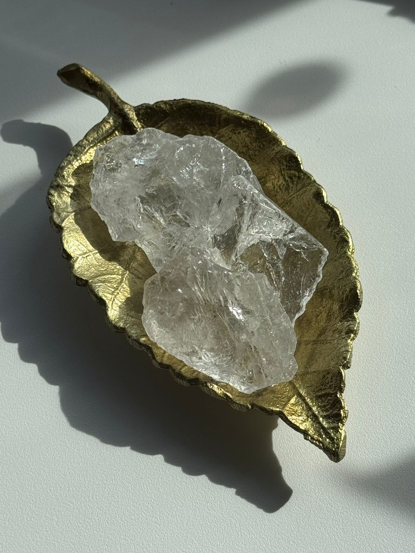 Rough rock crystal