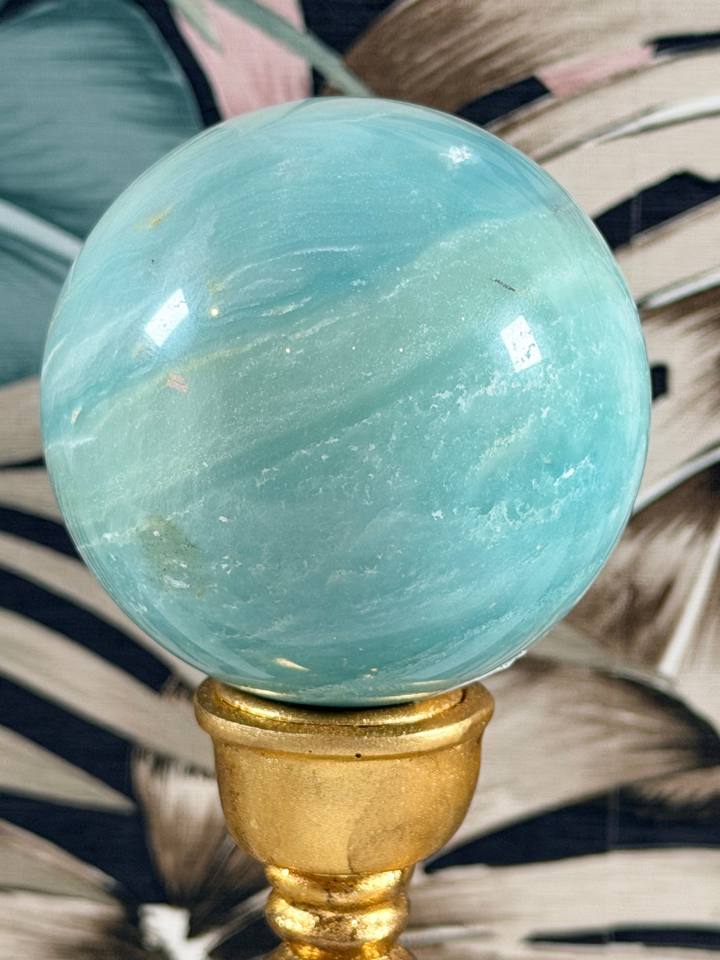 Caribbean Blue Calciet bol 12C