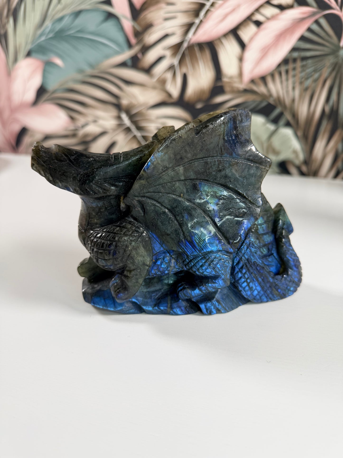 Labradorite dragon