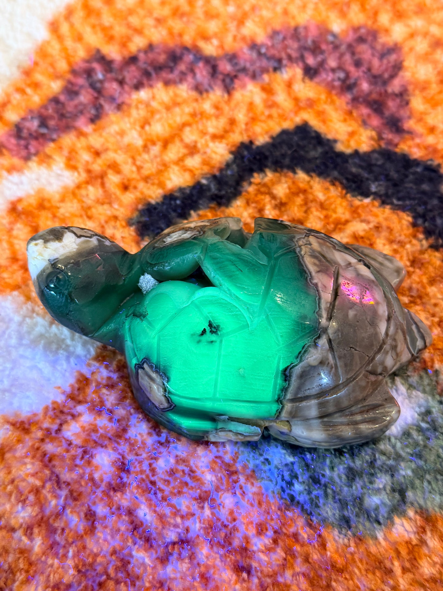 Vulkan-Achat Schildkröte