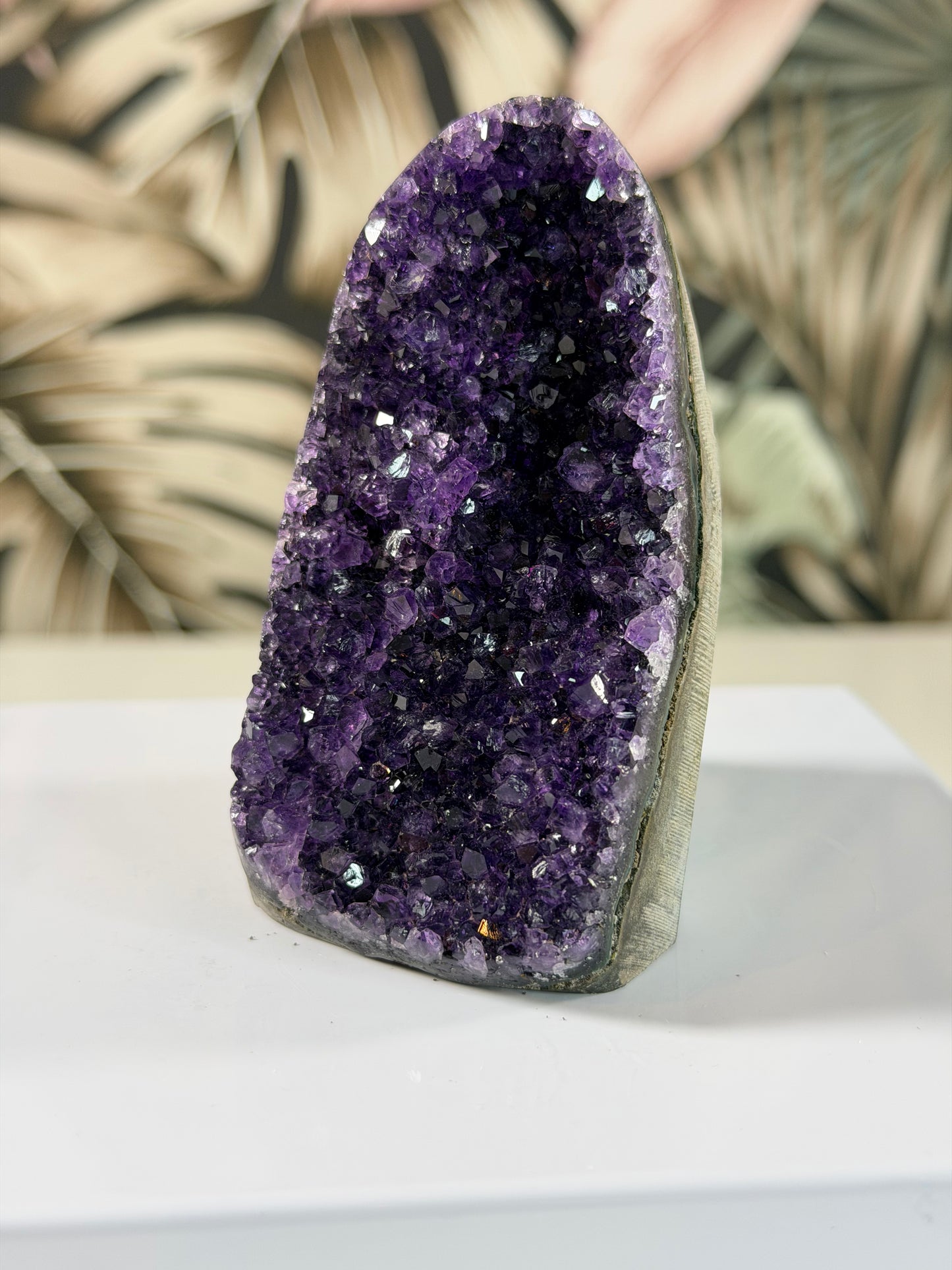 Amethyst auf Standfläche 15