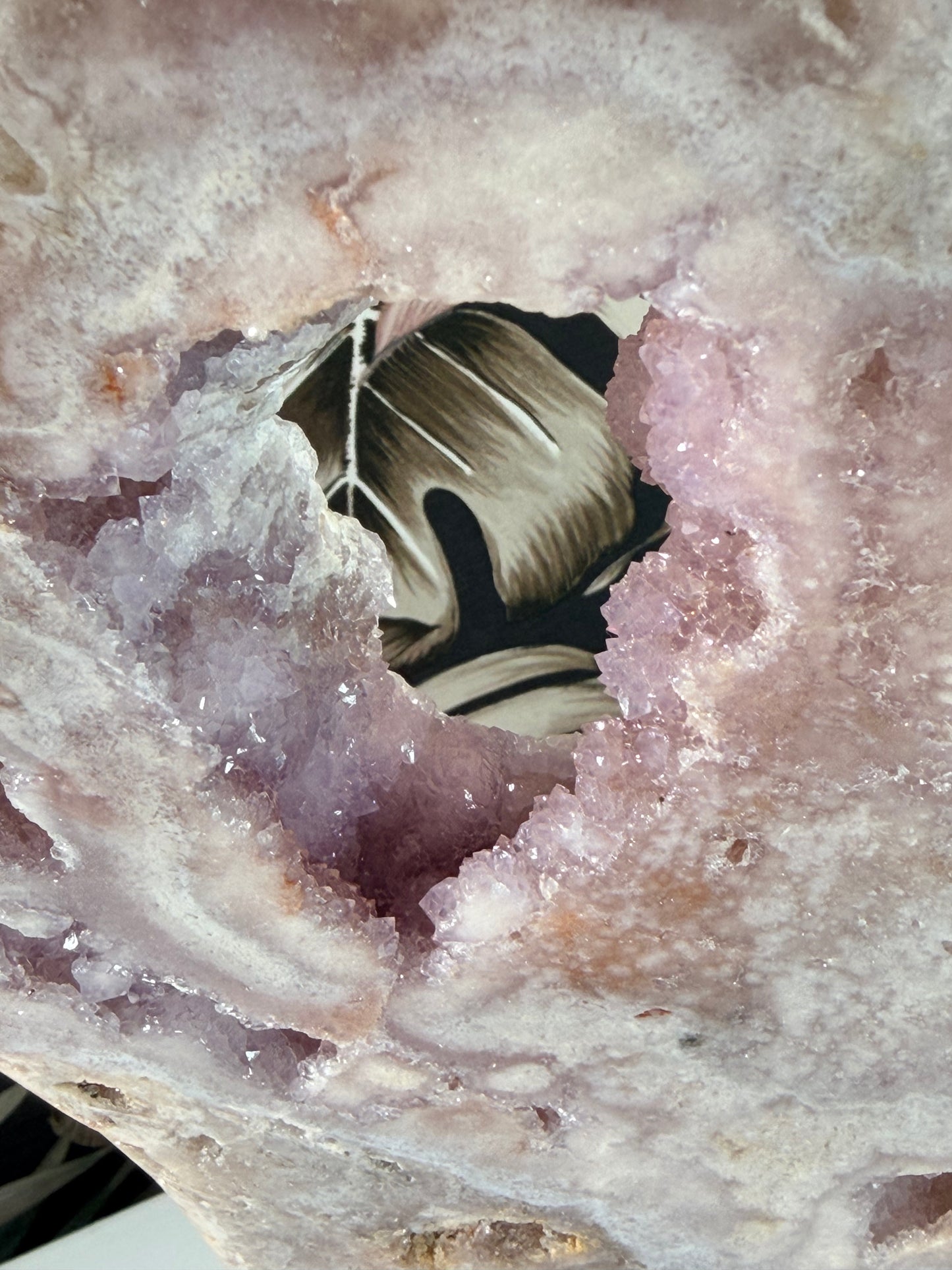 Pink Amethyst slab 56