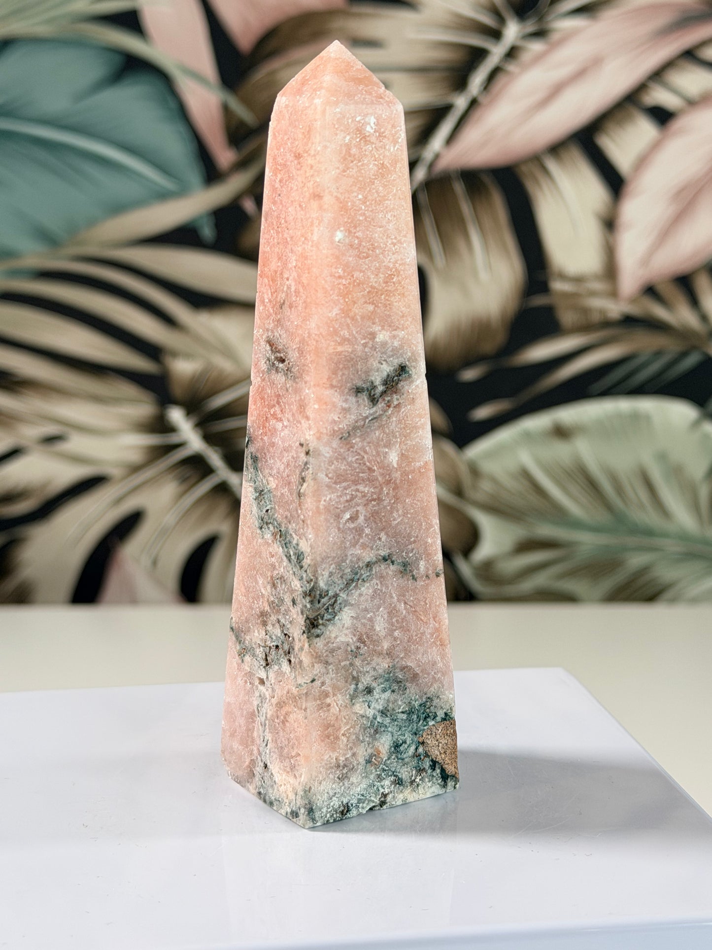 Roze Amethist obelisk 73