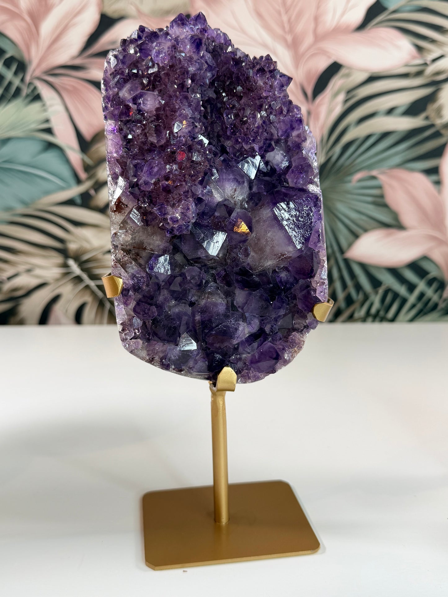 Amethist op standaard 91