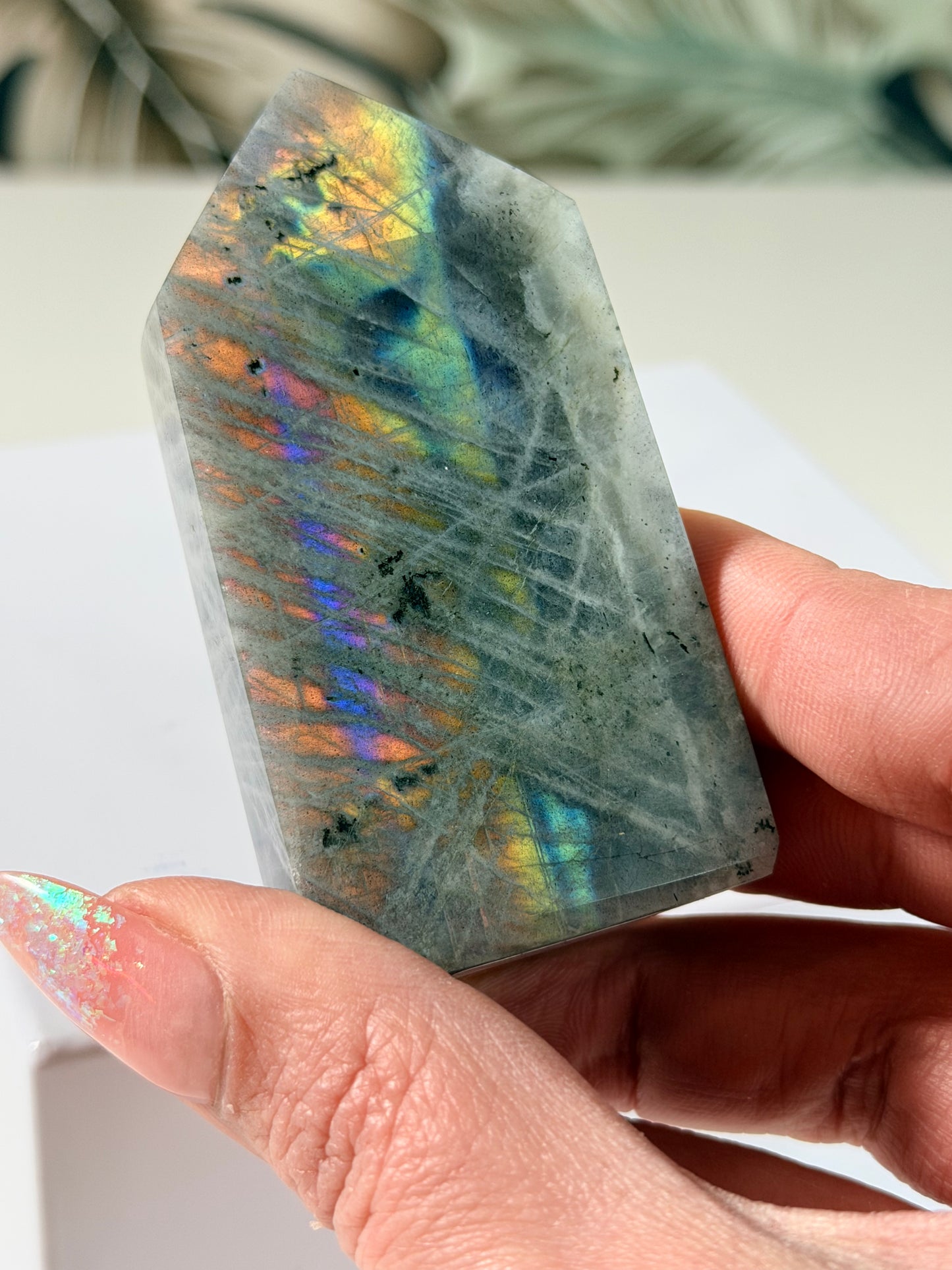 Labradorite tower 82