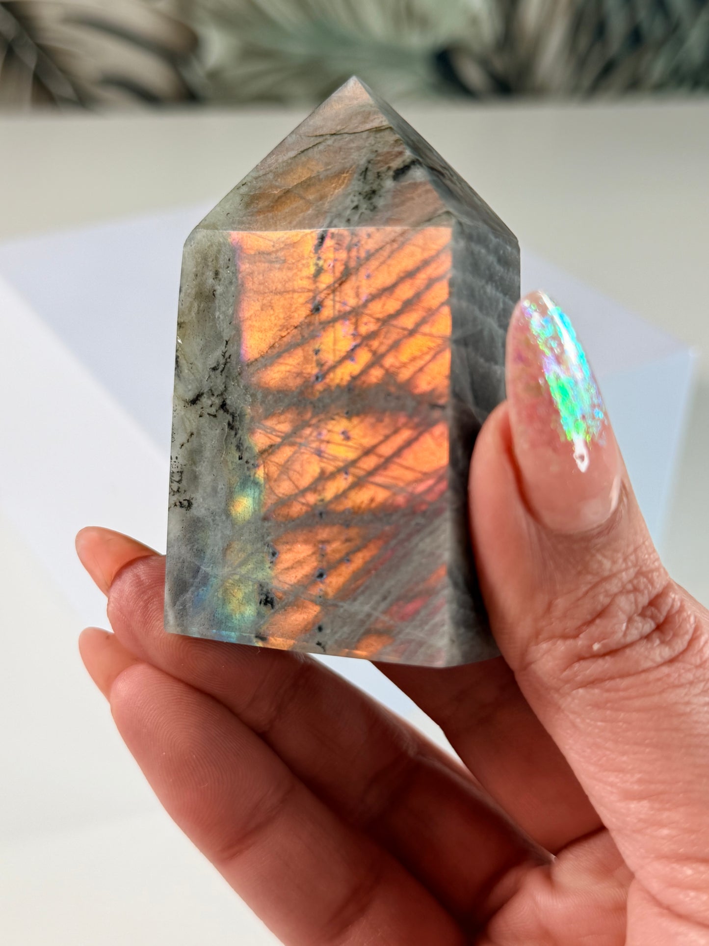 Labradorite tower 87