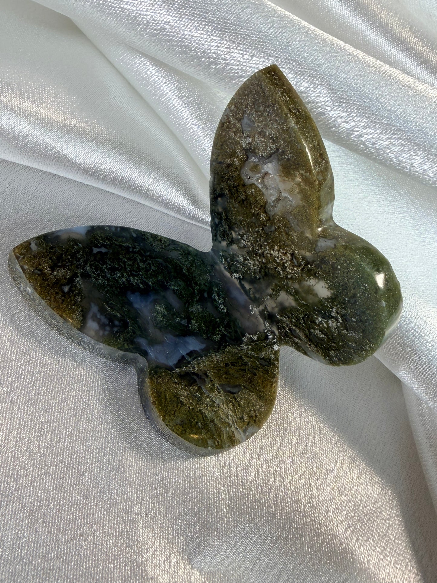 Moss Agate butterfly 6