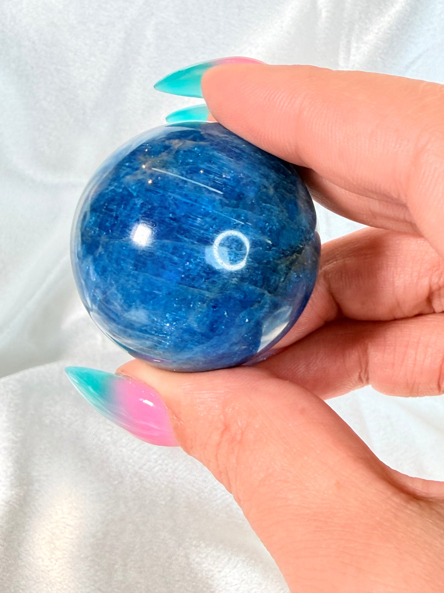 Blauwe Apatiet bol 6