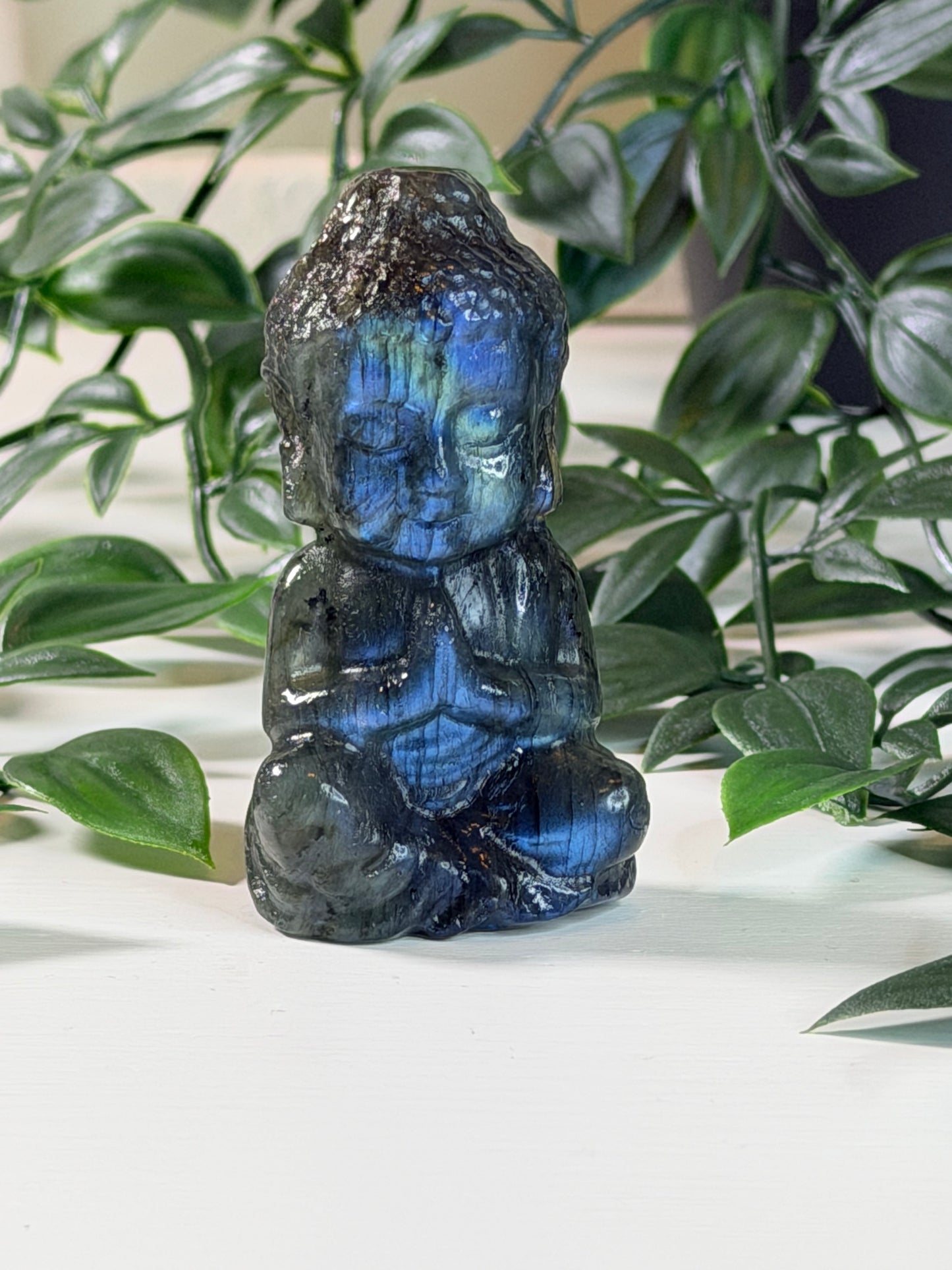 Labradoriet Boeddha B1