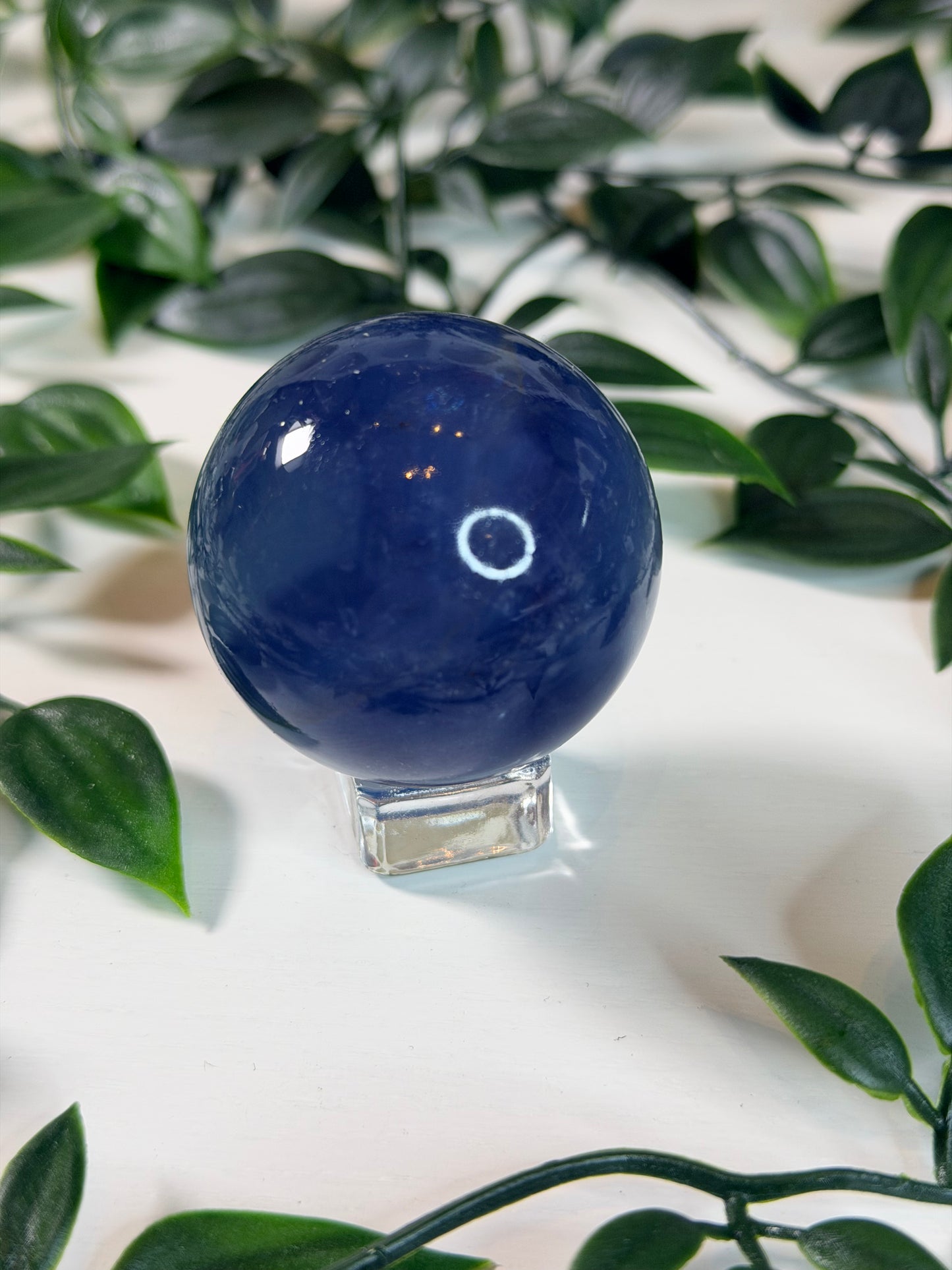 Blauwe Fluoriet bol F10