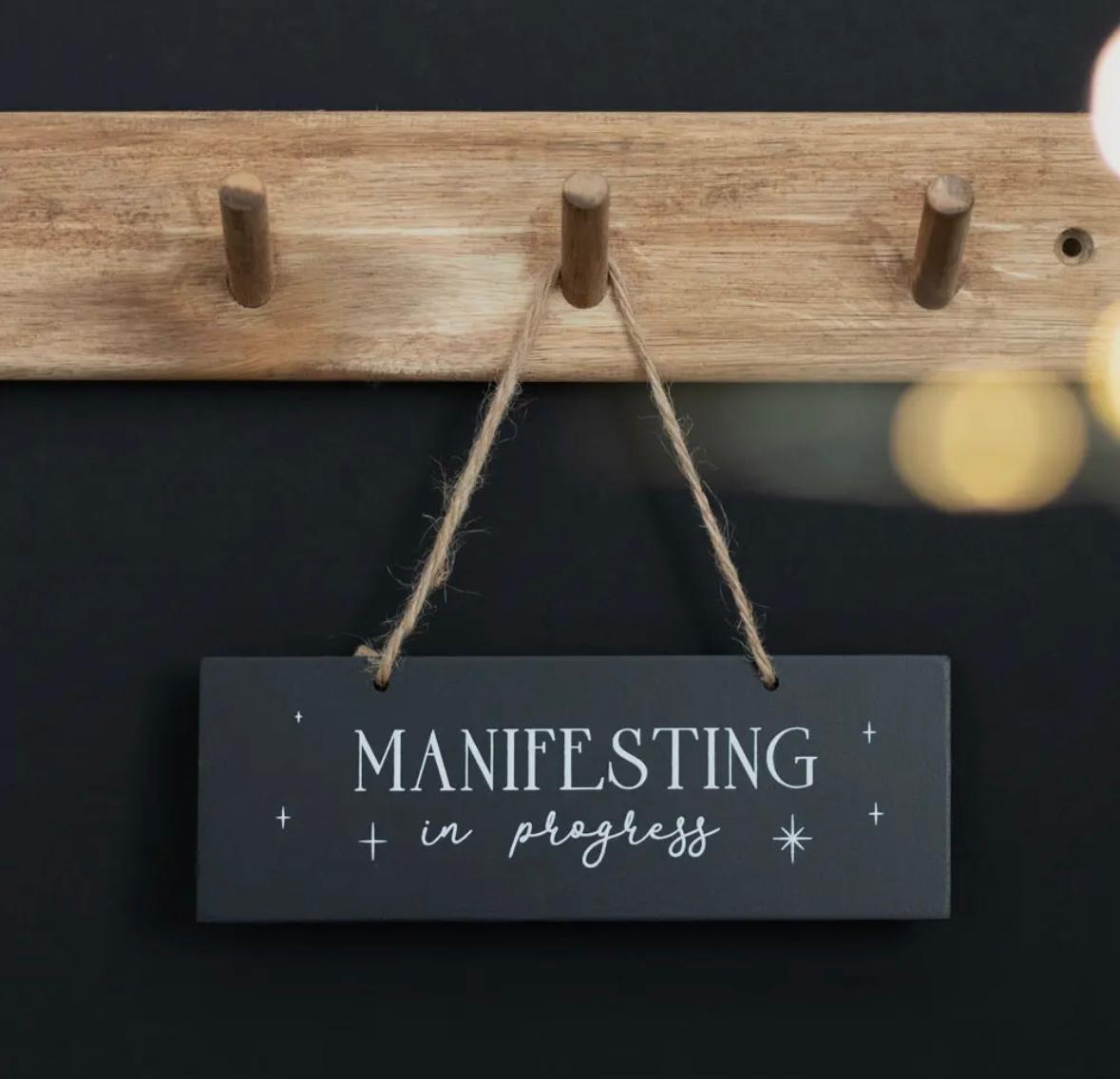 Manifesting In Progress bordje