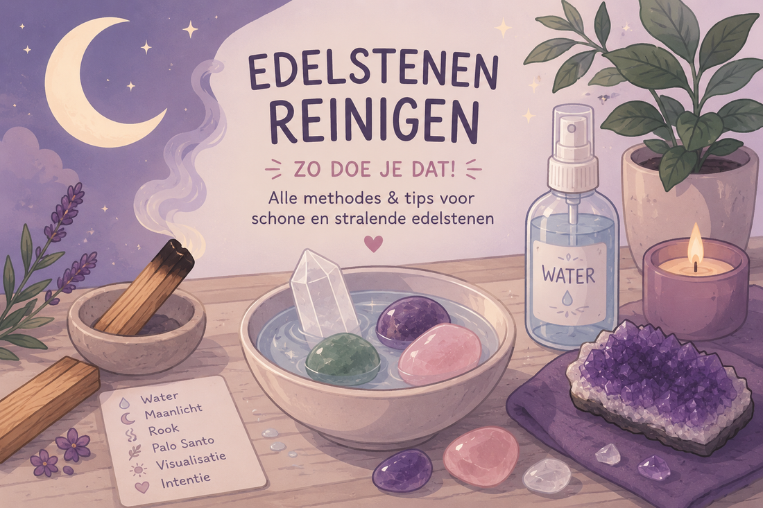 Hoe Reinig Je Edelstenen? Complete Gids Voor Het Reinigen van Kristallen