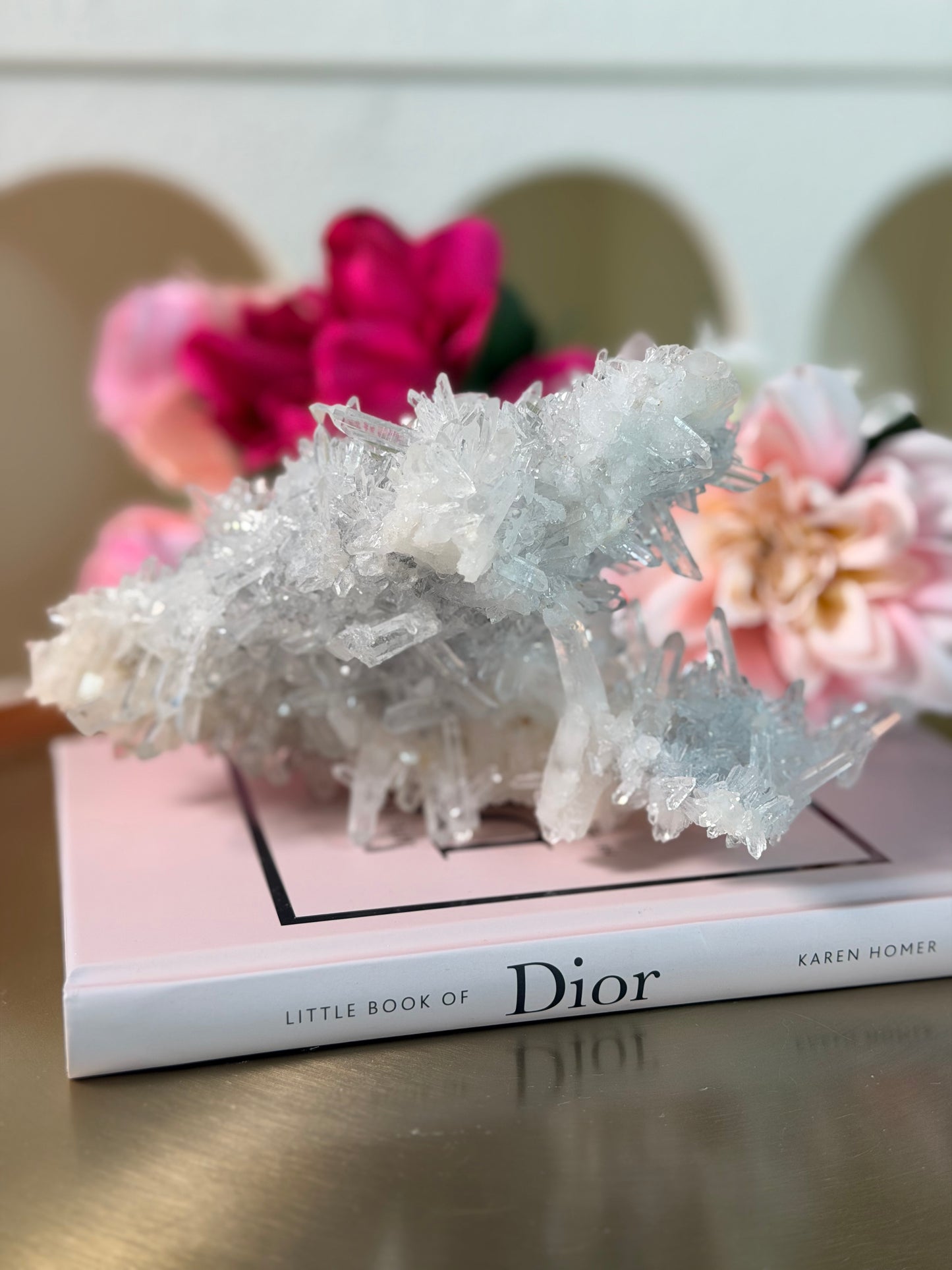 Bergkristal (needle) cluster 2