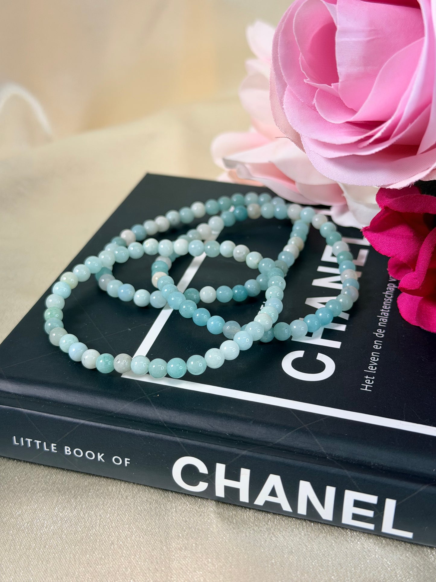 Amazoniet armband 6mm