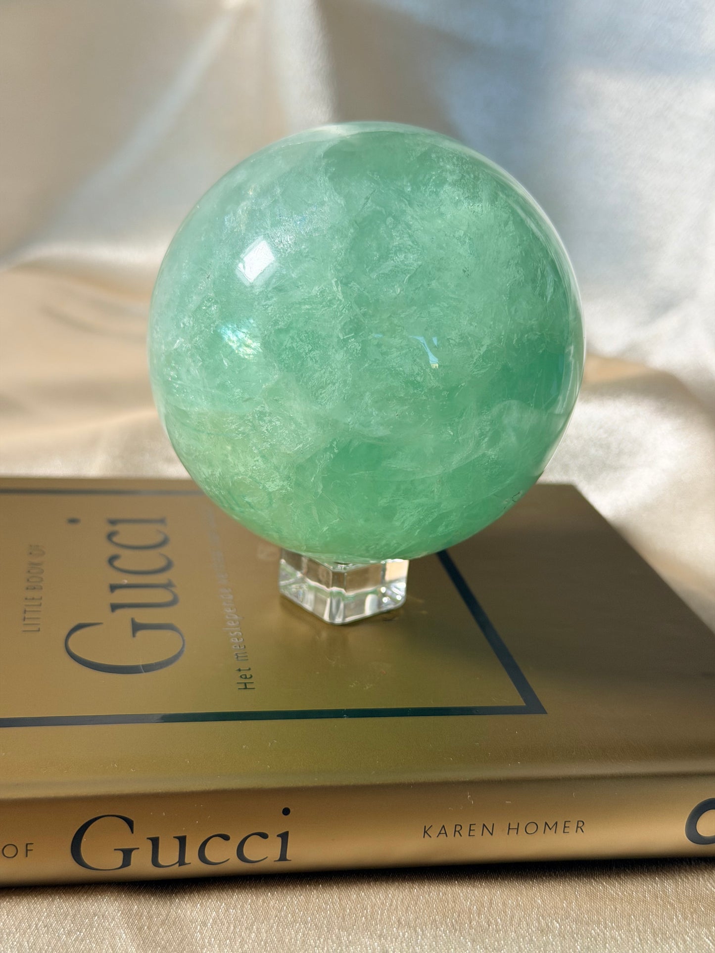 Groene Fluoriet bol 61F