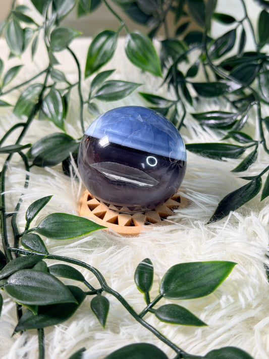 Blauwe Opaal bol 25O