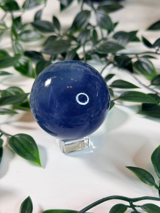 Blauwe Fluoriet bol F14