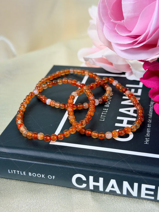 Carneool armband 6mm