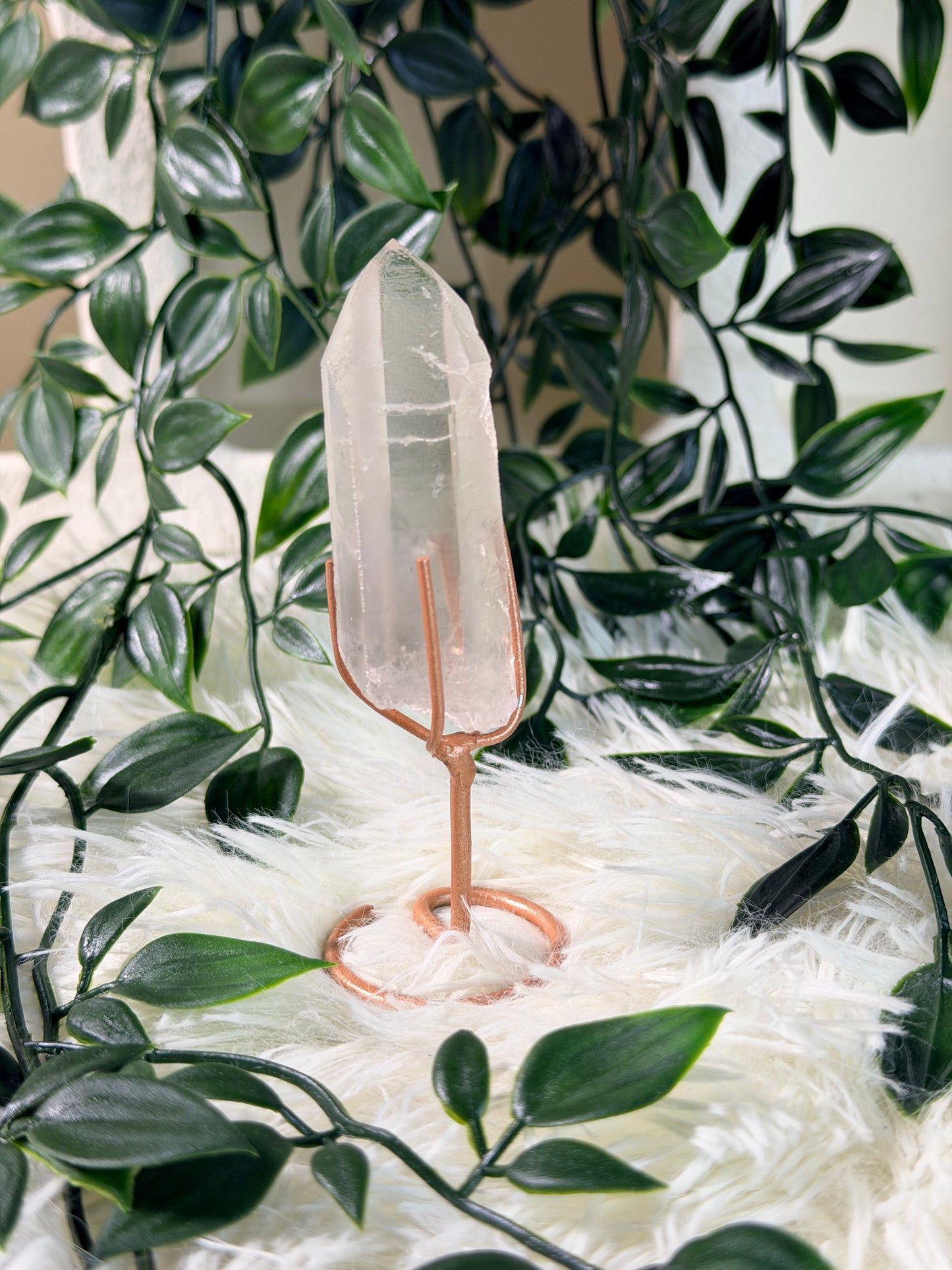 Phantom Lemurian kwarts met Chloriet 21L