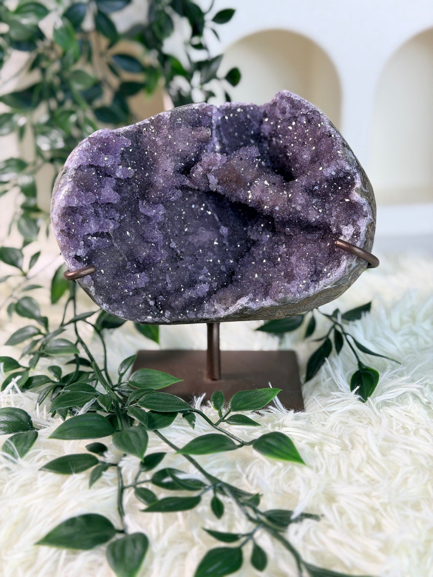 Amethist op standaard 193A