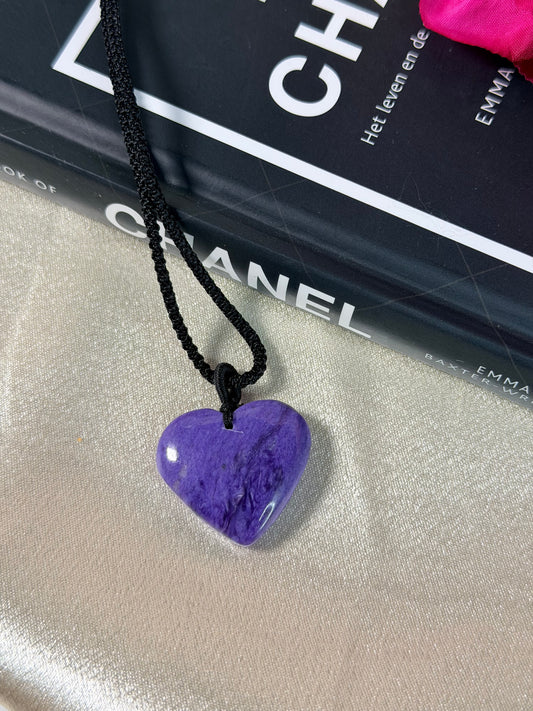 Charoïet hart ketting C1