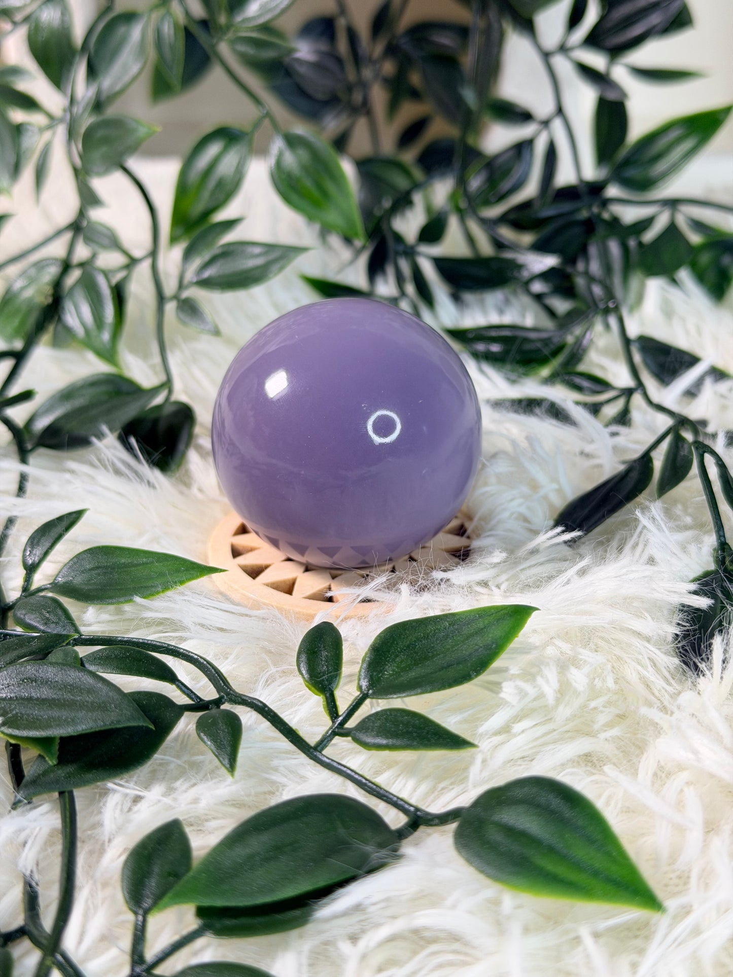 Yttrium Lavendel Fluoriet bol 67Y