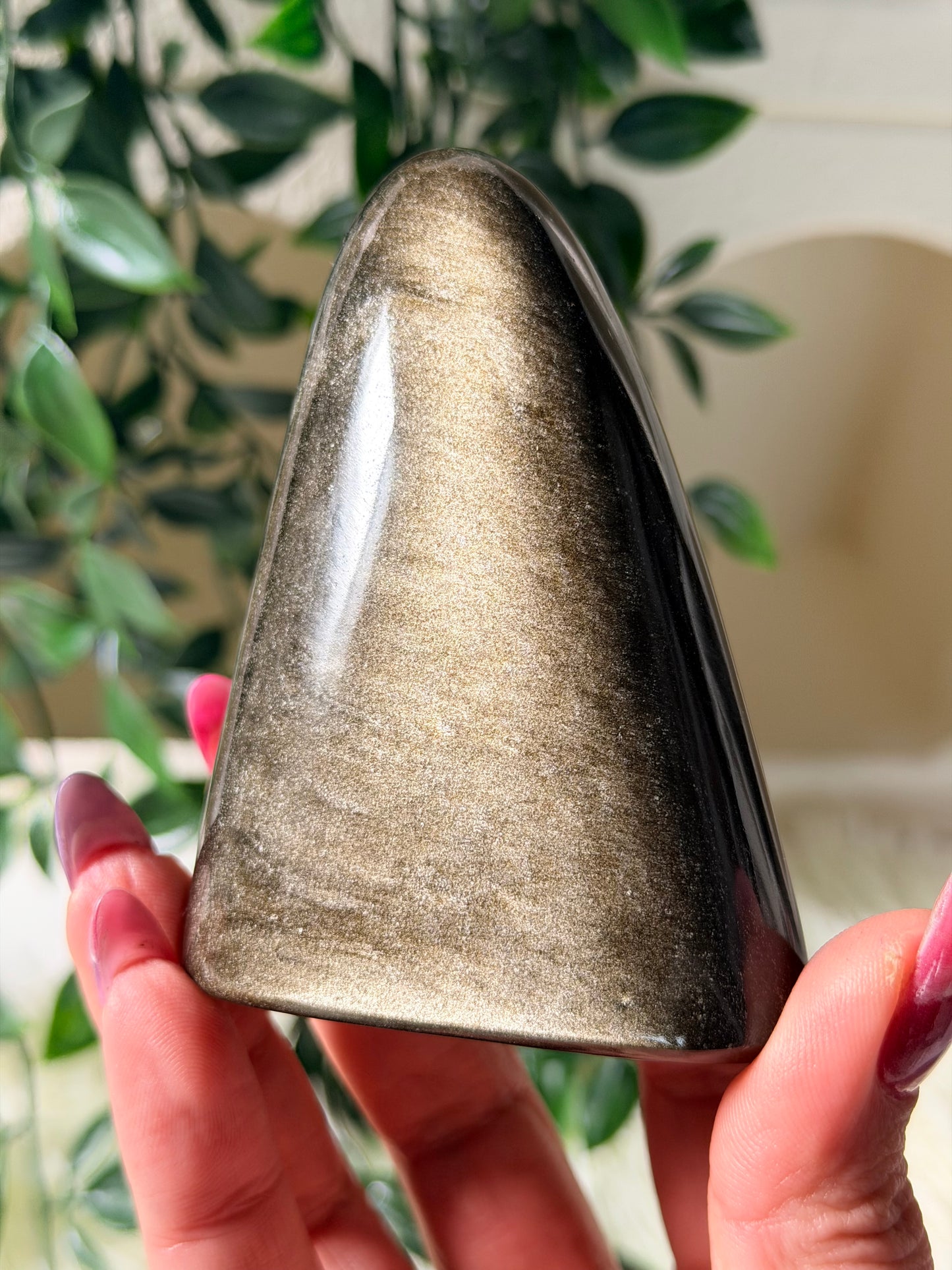 Gouden Obsidiaan freeform 47A