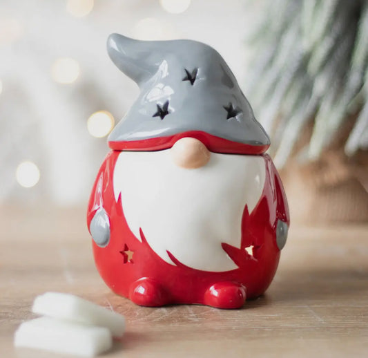 Kerst kabouter olie- en wax brander