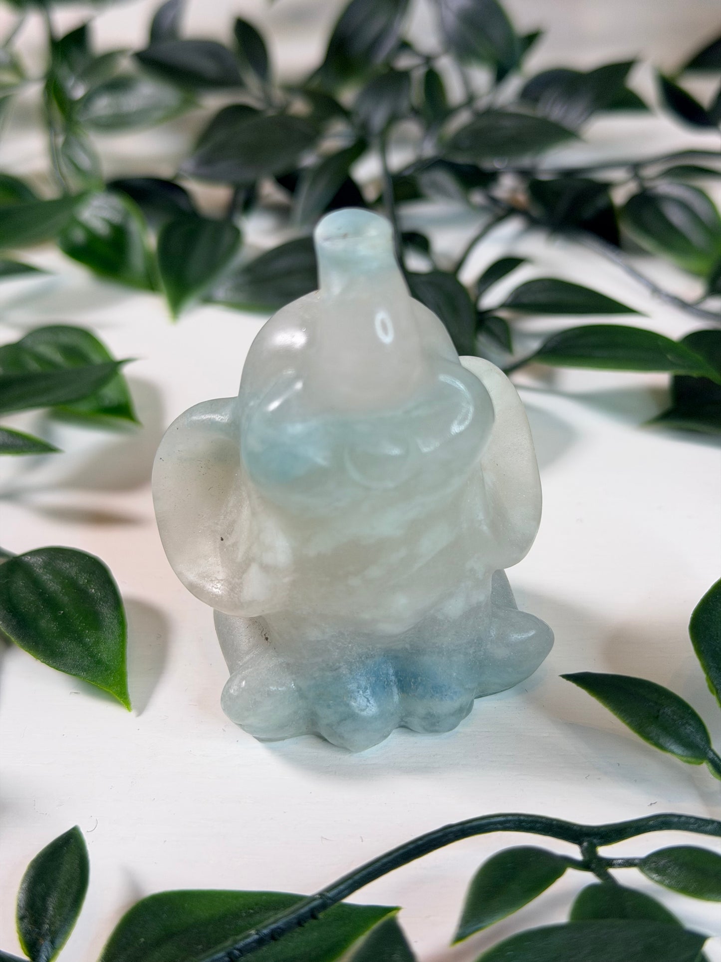 Sky blue Jade olifant