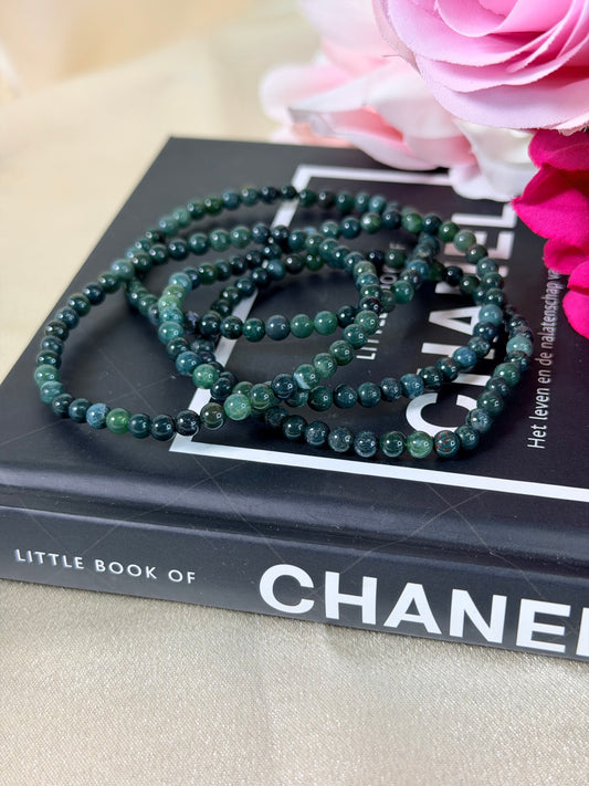 Mosagaat armband 6mm (2)