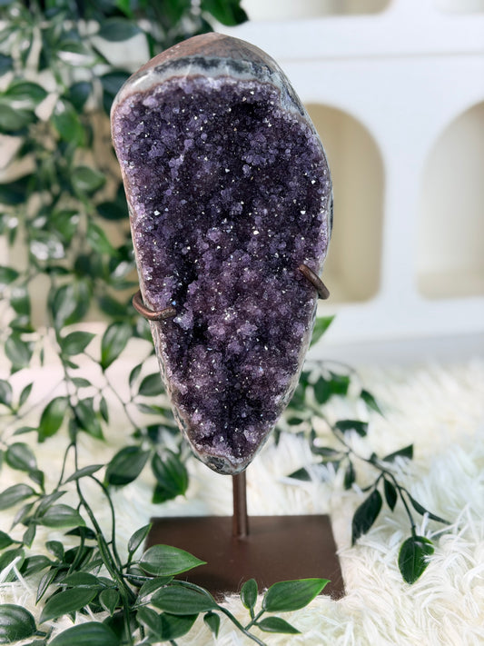 Amethist op standaard 77B