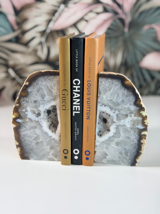 Achat-Buchstützen 1