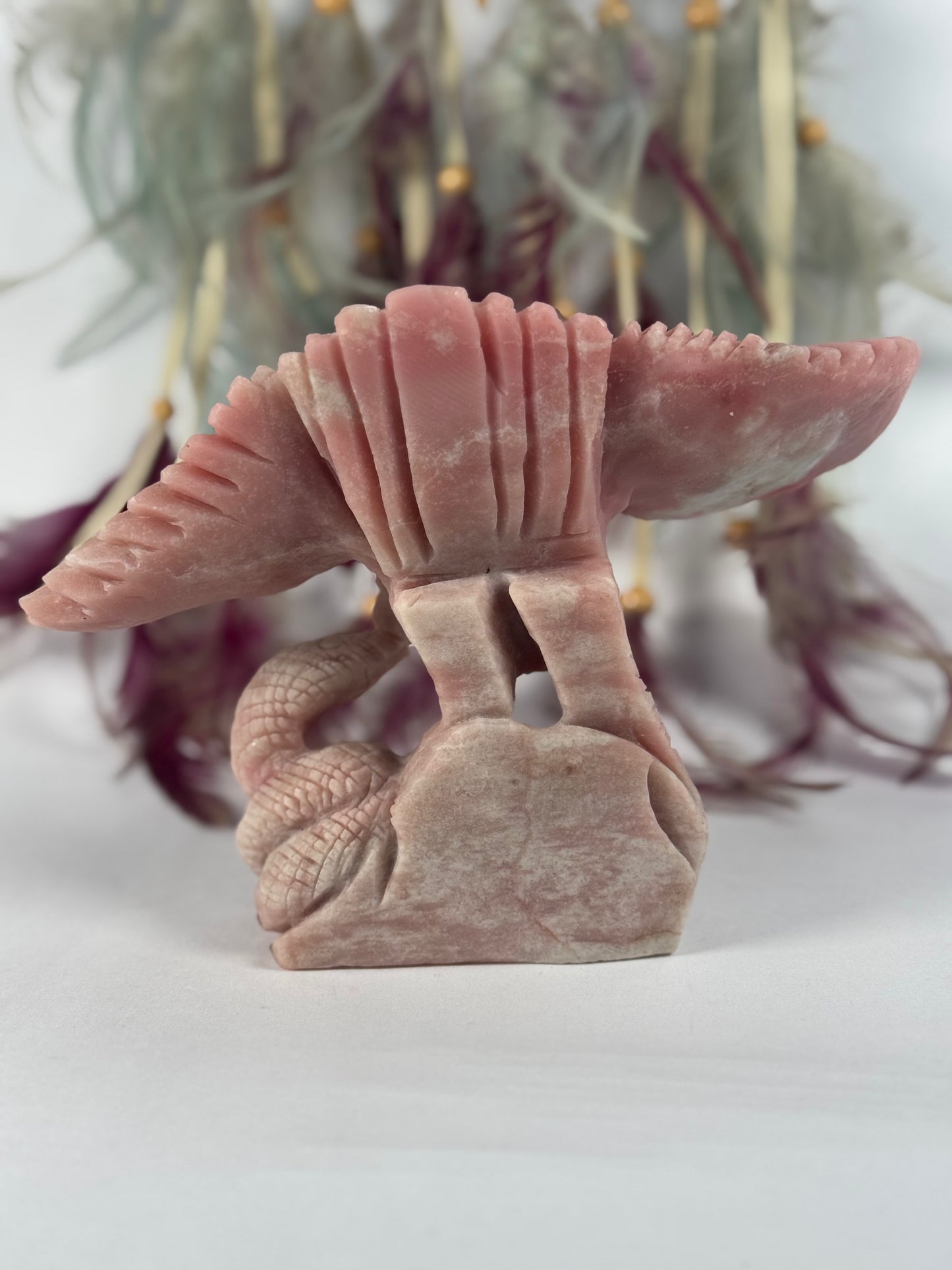 Roze Opaal Adelaar met slang