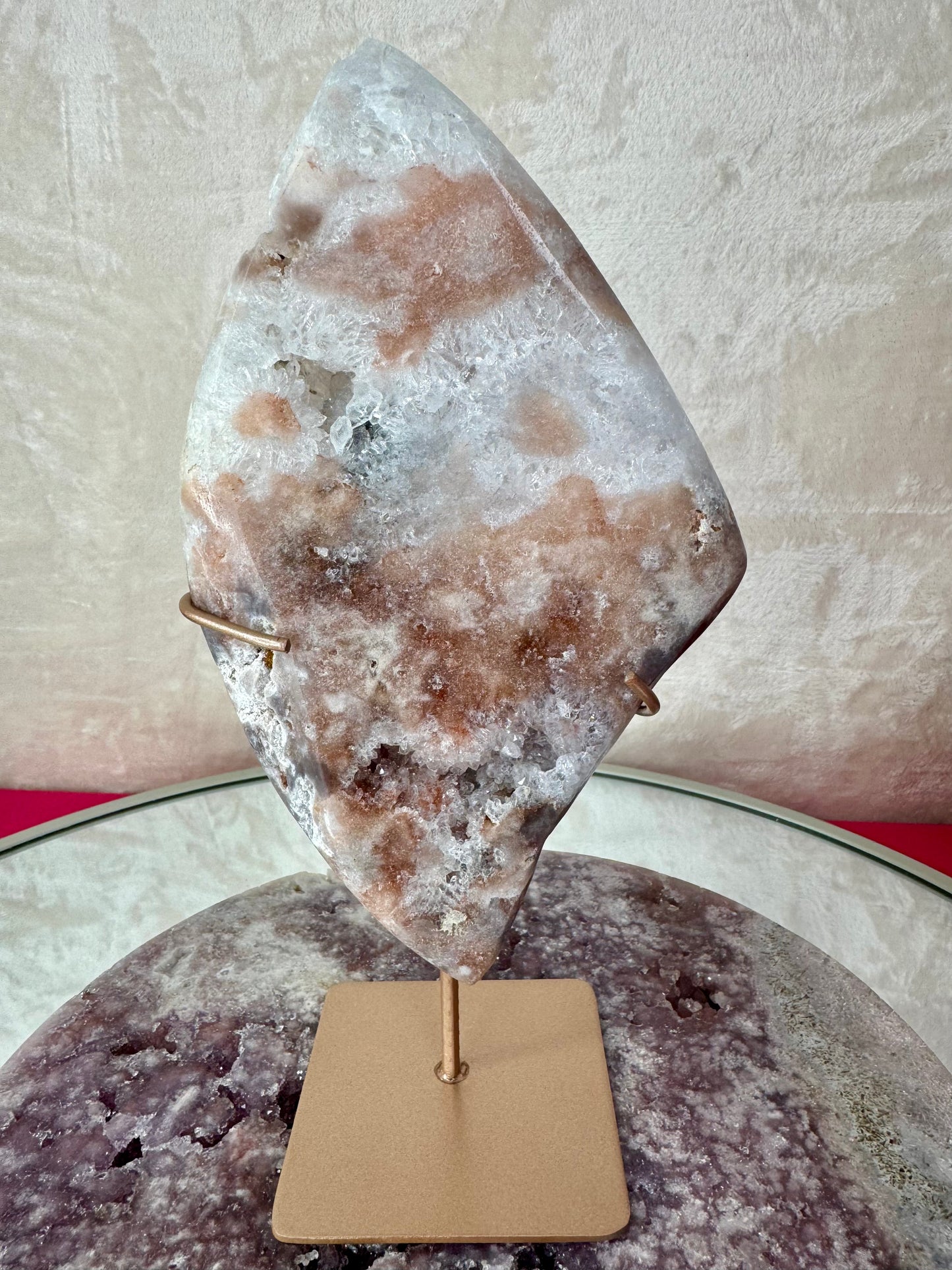 Roze Amethist slab 5