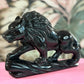 Regenboog Obsidiaan wolf