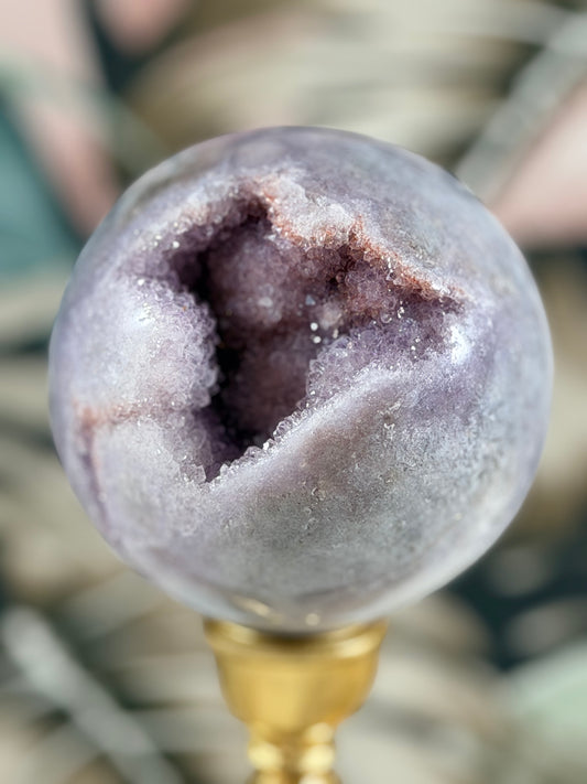 Roze Amethist bol 6R