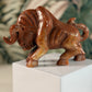 Karibischer blauer Calcit Stier