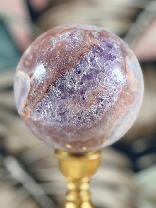 Roze Amethist bol 1R