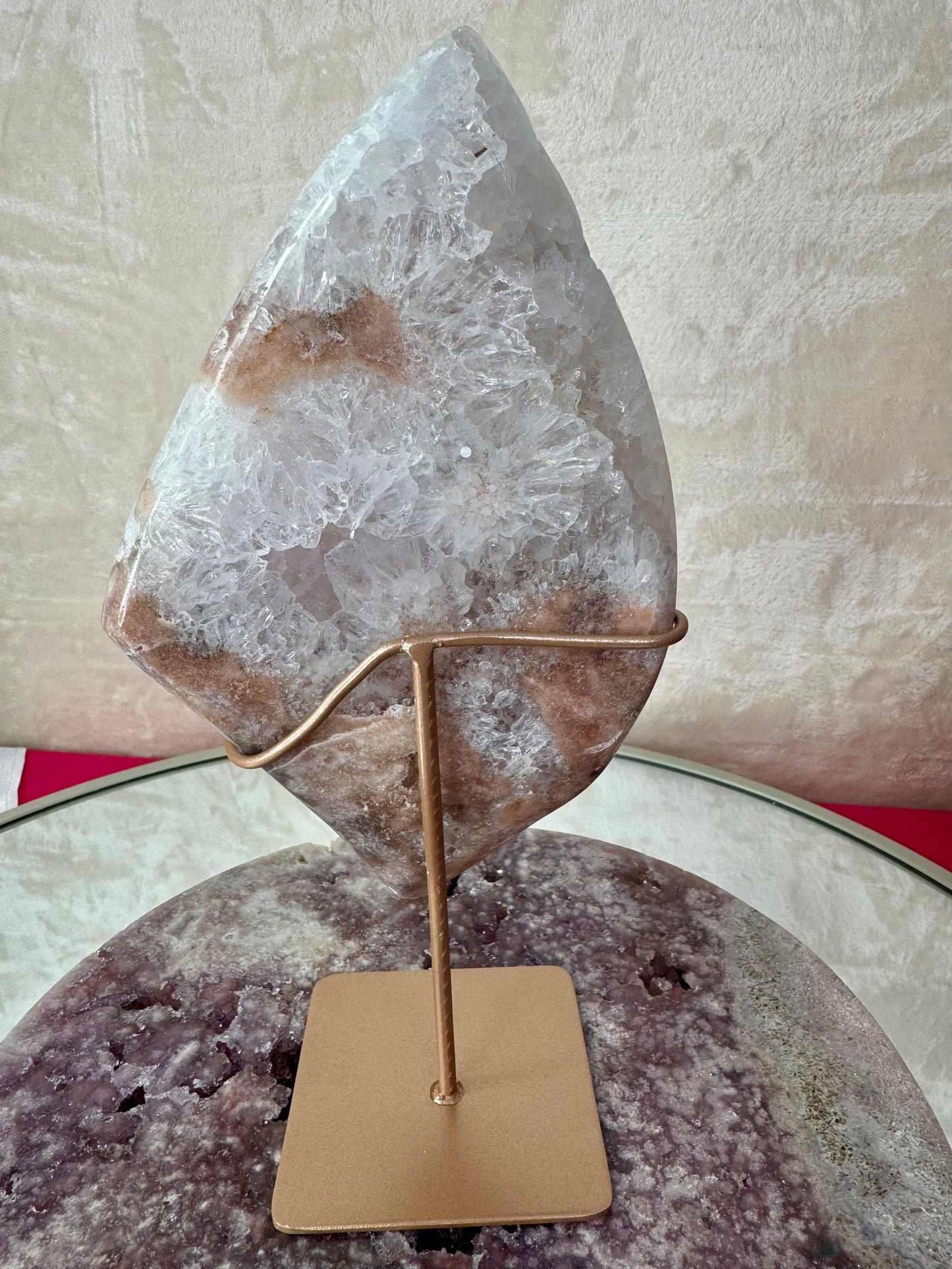 Roze Amethist slab 5