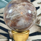 Moonstone with Sunstone ball 9M