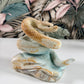 Caribbean Blue Calciet draak met slangen lichaam