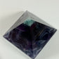 Fluorite pyramid