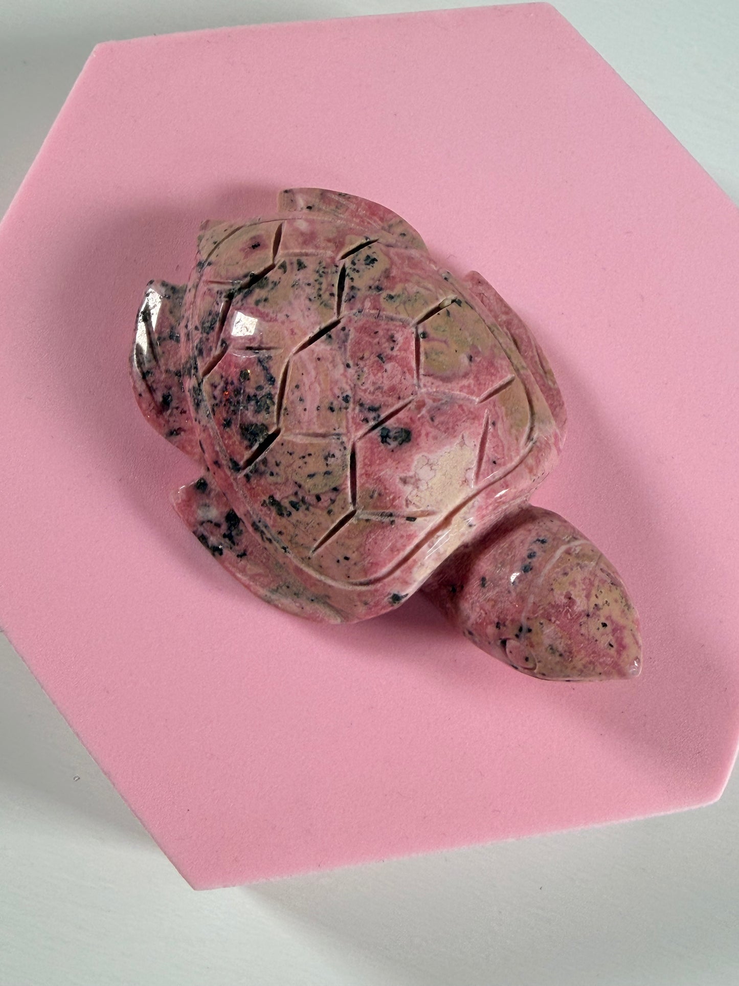 Peruvian Rhodonite tortoiseshell 2P